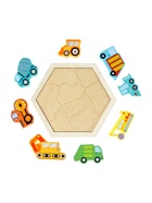 Головоломка рамка - вкладыш «Транспорт», 8 деталей - Фото 5