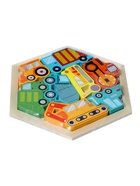 Головоломка рамка - вкладыш «Транспорт», 8 деталей - Фото 7