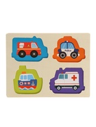 Головоломка рамка - вкладыш «Транспорт», 16 деталей - Фото 6