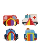 Головоломка рамка - вкладыш «Транспорт», 16 деталей - Фото 7