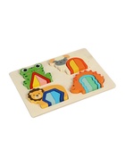 Головоломка рамка - вкладыш «Животные», 16 деталей - Фото 3