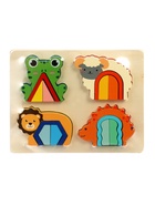 Головоломка рамка - вкладыш «Животные», 16 деталей 10917292