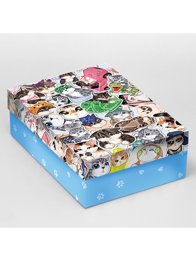 Коробка складная «Котята», 21×15×7 см