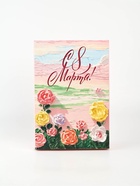 Коробка складная «С 8 Марта!», 30×20×9 см - Фото 3