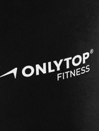 УЦЕНКА Пояс на талию ONLYTOP fitness, размер универсальный, для похудения, чёрный - Фото 16