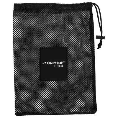 УЦЕНКА Пояс на талию ONLYTOP fitness, размер S-M, для похудения, чёрный