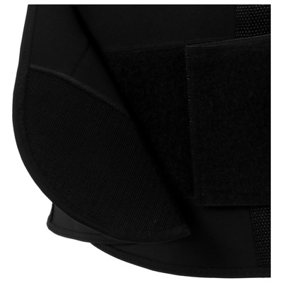 УЦЕНКА Пояс на талию ONLYTOP fitness, размер S-M, для похудения, чёрный