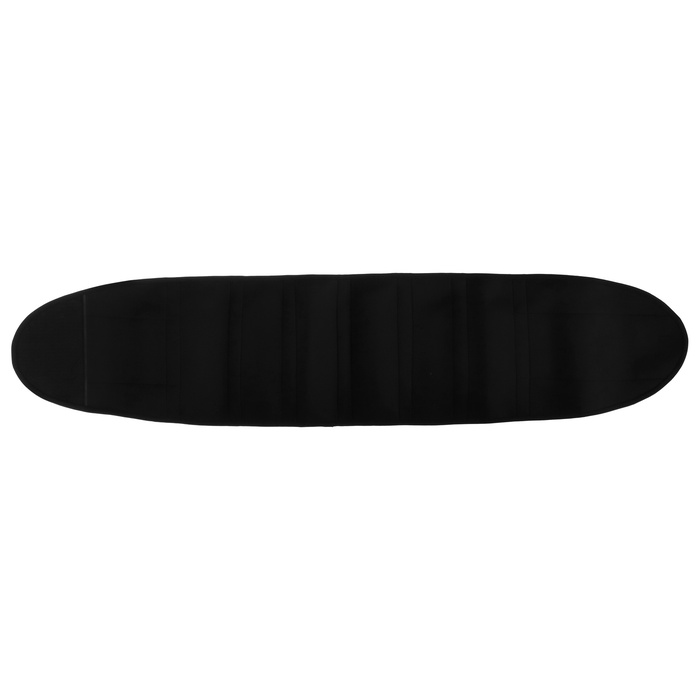 УЦЕНКА Пояс на талию ONLYTOP fitness, размер L-XL, для похудения, чёрный