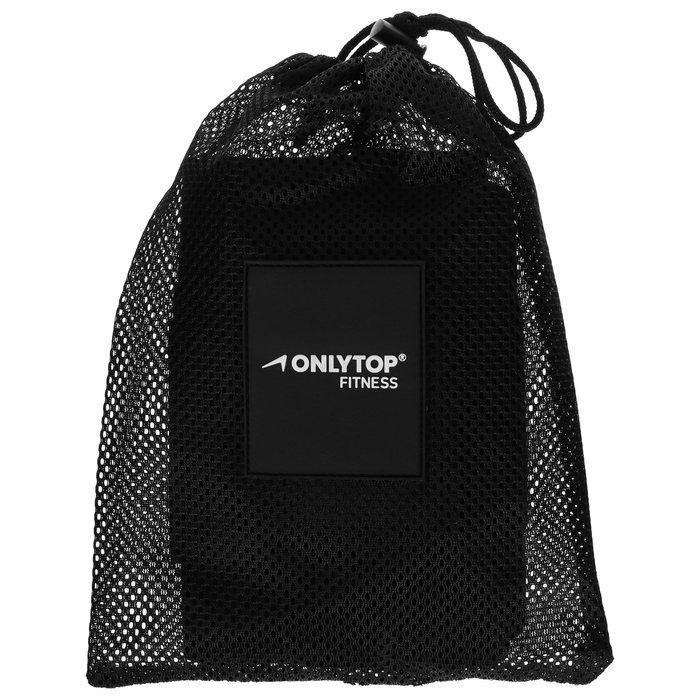 УЦЕНКА Пояс на талию ONLYTOP fitness, размер L-XL, для похудения, чёрный