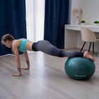 УЦЕНКА Фитбол ONLYTOP, d=65 см, 900 г, антивзрыв, зелёный - Фото 6