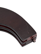 УЦЕНКА Ручка-фермуар для сумки, деревянная, на магнитах, с креплением, 27×12×2.5 см, коричневая - Фото 7