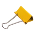 УЦЕНКА Набор зажимов для бумаг цветных 41мм 12 штук, 5 цветов в картонной коробке 10952818