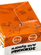 УЦЕНКА Набор зажимов для бумаг цветных 41мм 12 штук, 5 цветов в картонной коробке 10952818