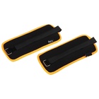 УЦЕНКА Утяжелители неопреновые ONLYTOP, 2 шт.×0.5 кг, чёрные - Фото 6