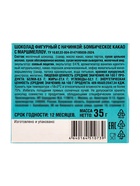 Шоколадная бомбочка с маршмеллоу «Бомбическое какао: снеговик», 35 г 10930059
