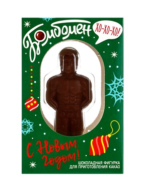 Шоколадная бомбочка с маршмеллоу «Бомбическое какао: БомбоМэн», 40 г