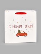 Пакет подарочный ламинированный новогодний «Волшебного года», 22 × 22 × 11 см - фото 118997265 Пакет подарочный ламинированный новогодний «Волшебного года», 22 × 22 × 11 см - фото 118997265