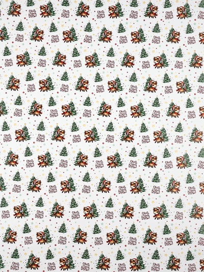 Бумага упаковочная глянцевая «Новый год 2026», лошадь, 70×100 см