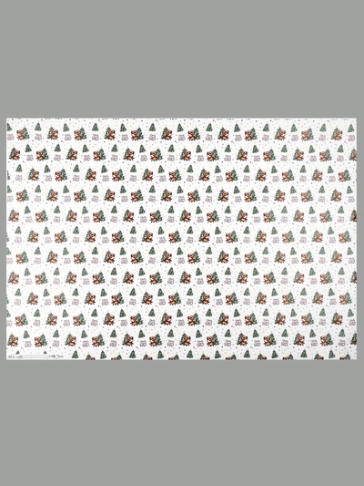 Бумага упаковочная глянцевая «Новый год 2026», лошадь, 70×100 см