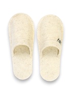 Тапочки для бани, шерсть 100%, белые, «Добропаровъ» - Фото 3