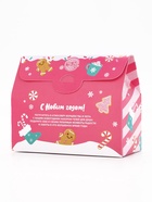 Подарочный набор новогодний «Сладкого года», гель для душа 2 шт. и мочалка для тела, URAL LAB - фото 118997286