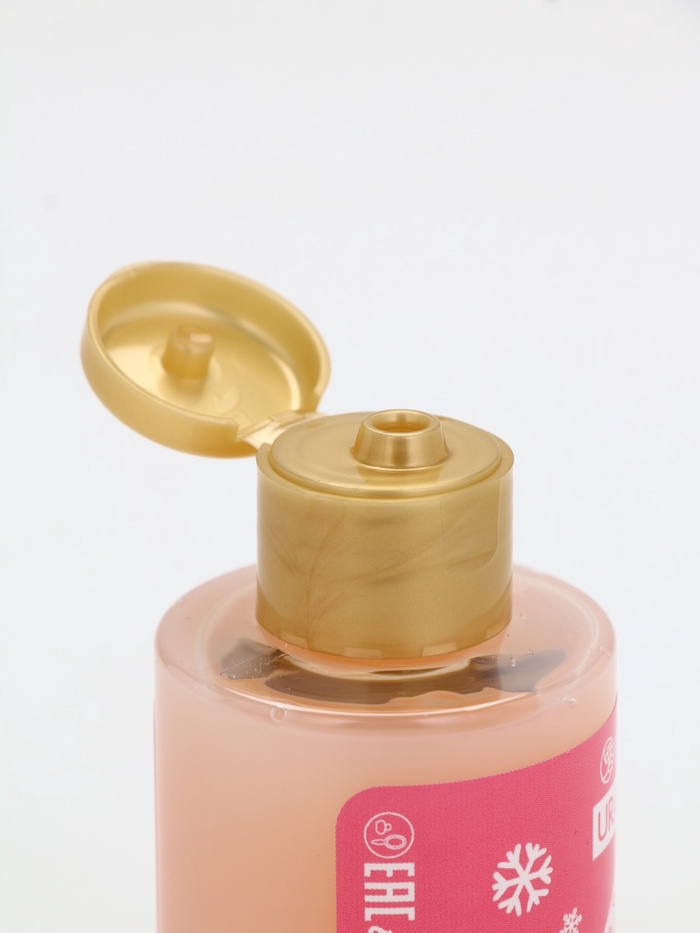 Подарочный набор новогодний «Сладкого года», гель для душа 2 шт. и мочалка для тела, URAL LAB