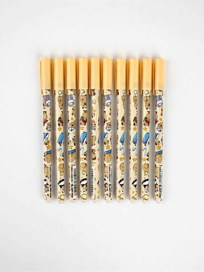 Ручка пластик пиши-стирай с колпачком 