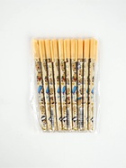 Ручка пластик пиши-стирай с колпачком "Капибара", синяя паста, гелевая 0,5 мм (комплект 10 шт) - фото 61611591