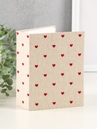 Фотоальбом на 100 фото 10×15 см «Красные сердца», текстиль, 5×12.5×16.5 см - фото 59417103 Фотоальбом на 100 фото 10×15 см «Красные сердца», текстиль, 5×12.5×16.5 см - фото 59417103