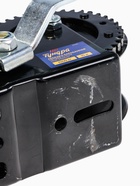 УЦЕНКА Лебедка ручная барабанная тяговая ТУНДРА, 1000 кг, трос-ремень 10 метров - Фото 6