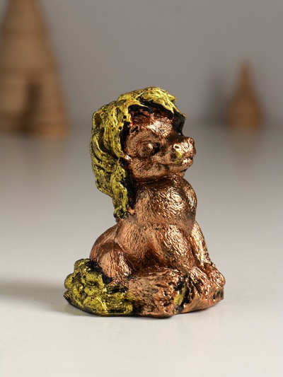 Фигурка полистоун «Лошадь сидящая», 9×6×5 см