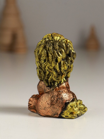 Фигурка полистоун «Лошадь сидящая», 9×6×5 см