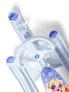 УЦЕНКА Снегокат растущий Snow Cat, со спинкой, белый - Фото 10