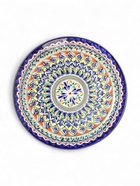 УЦЕНКА Ляган Риштанская Керамика «Узоры», 37 см, синий, микс - Фото 5