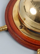 УЦЕНКА Настольный звонок «Штурвал» латунь 15 см 10953442