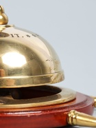 УЦЕНКА Настольный звонок «Штурвал» латунь 15 см 10953442