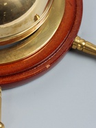 УЦЕНКА Настольный звонок «Штурвал» латунь 15 см 10953442