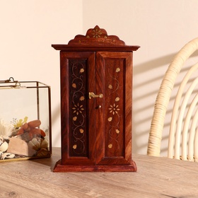 {{photo.Alt || photo.Description || 'УЦЕНКА Ключница с инкрустацией «Лиана» дерево 29.5×16.5×6 см'}}