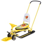 УЦЕНКА Снегокат «Тимка спорт 6» Ми-ми-мишки, с родительской ручкой, со спинкой, жёлтый, ТС6/ММ2 Nika Kids - Фото 7