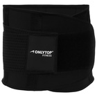 УЦЕНКА Пояс на талию ONLYTOP fitness, размер М-L, для похудения, чёрный - Фото 2