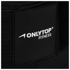 УЦЕНКА Пояс на талию ONLYTOP fitness, размер L-XL, для похудения, чёрный - Фото 5