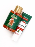 Новогодний подарочный набор косметики «С Новым Годом»: гель для душа 110 мл и крем для рук 30 мл, URAL LAB - фото 60870392