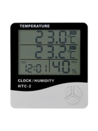 Термометр LTR-16, электронный, 2 датчика температуры, датчик влажности, белый - Фото 2