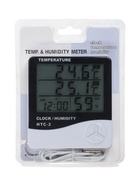 Термометр LTR-16, электронный, 2 датчика температуры, датчик влажности, белый - Фото 7