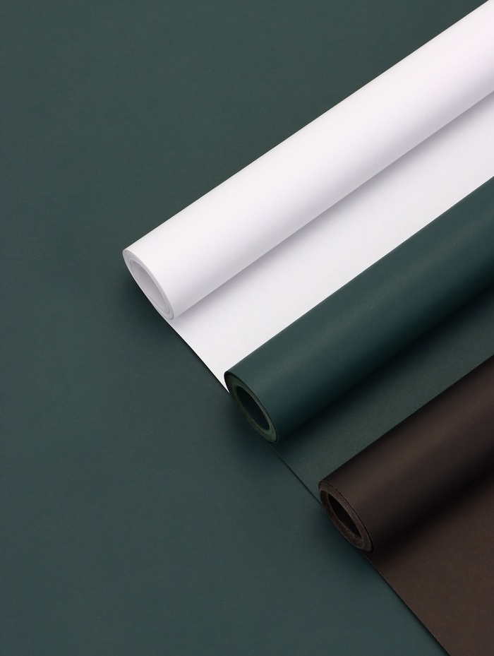 Бумага упаковочная крафт, двухсторонняя, "МИКС №3", 0.68×5±5% м, 70 г - Фото 1