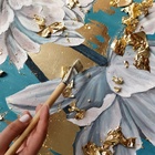 УЦЕНКА Картина по номерам с поталью 35×88 панно «На поднятых парусах» (13 цветов) HRP0113 - Фото 3