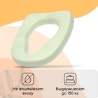 УЦЕНКА Сиденье для уличного туалета 41×35×5 см с анатомической формой, ППУ - Фото 4