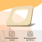 УЦЕНКА Сиденье для уличного туалета, 38×50 см, Эконом, с крышкой, пенополистирол( разноцвет) 10383 - Фото 4