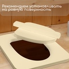 УЦЕНКА Сиденье для уличного туалета, 38×50 см, Эконом, с крышкой, пенополистирол( разноцвет) 10383 - Фото 5