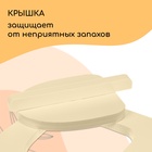 УЦЕНКА Сиденье для уличного туалета, 38×50 см, Эконом, с крышкой, пенополистирол( разноцвет) 10383 - Фото 7